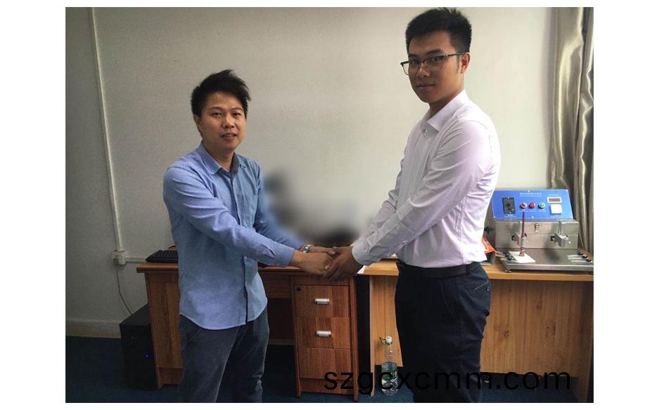 祝賀北鬭精密儀器走進廣州佳誠新材料有(you)限公司